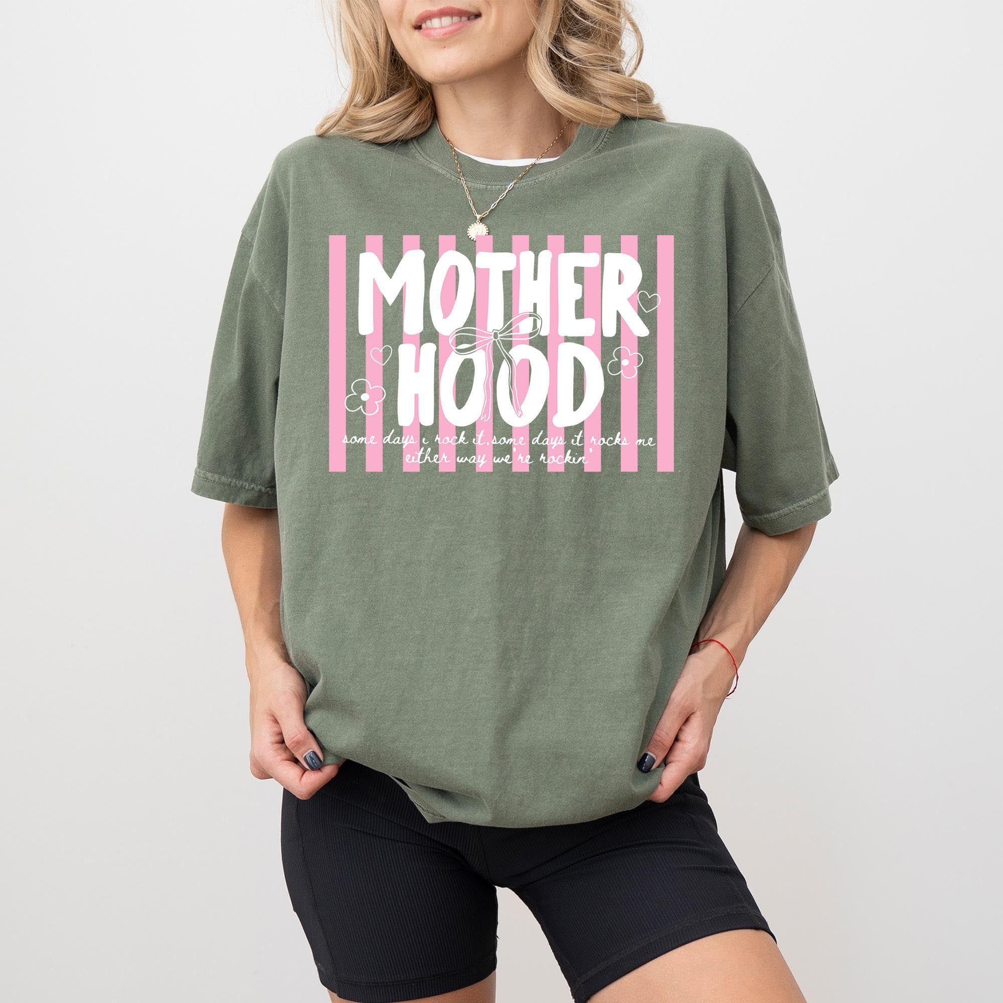Retro Motherhood Shirt Comfort Color &hellip;