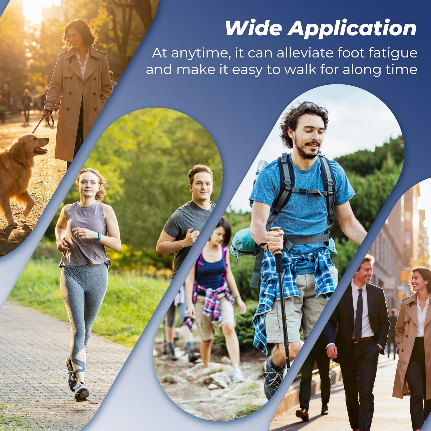 Professional Heavy Duty Support Pain Relief Orthotics - Over 230+ lbs Plantar Fasciitis Medium Arch Support Insoles for Women and Men, Flat Feet Orthotic Insert, Work Boot Shoe Insole - Image 8