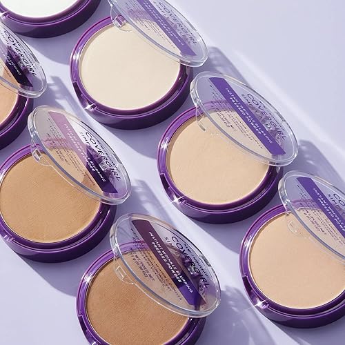 Miniatura 6 de Covergirl Simply Ageless - Polvo prensado difuminador instantáneo antiarrugas, color sable suave, 0.39 onzas.