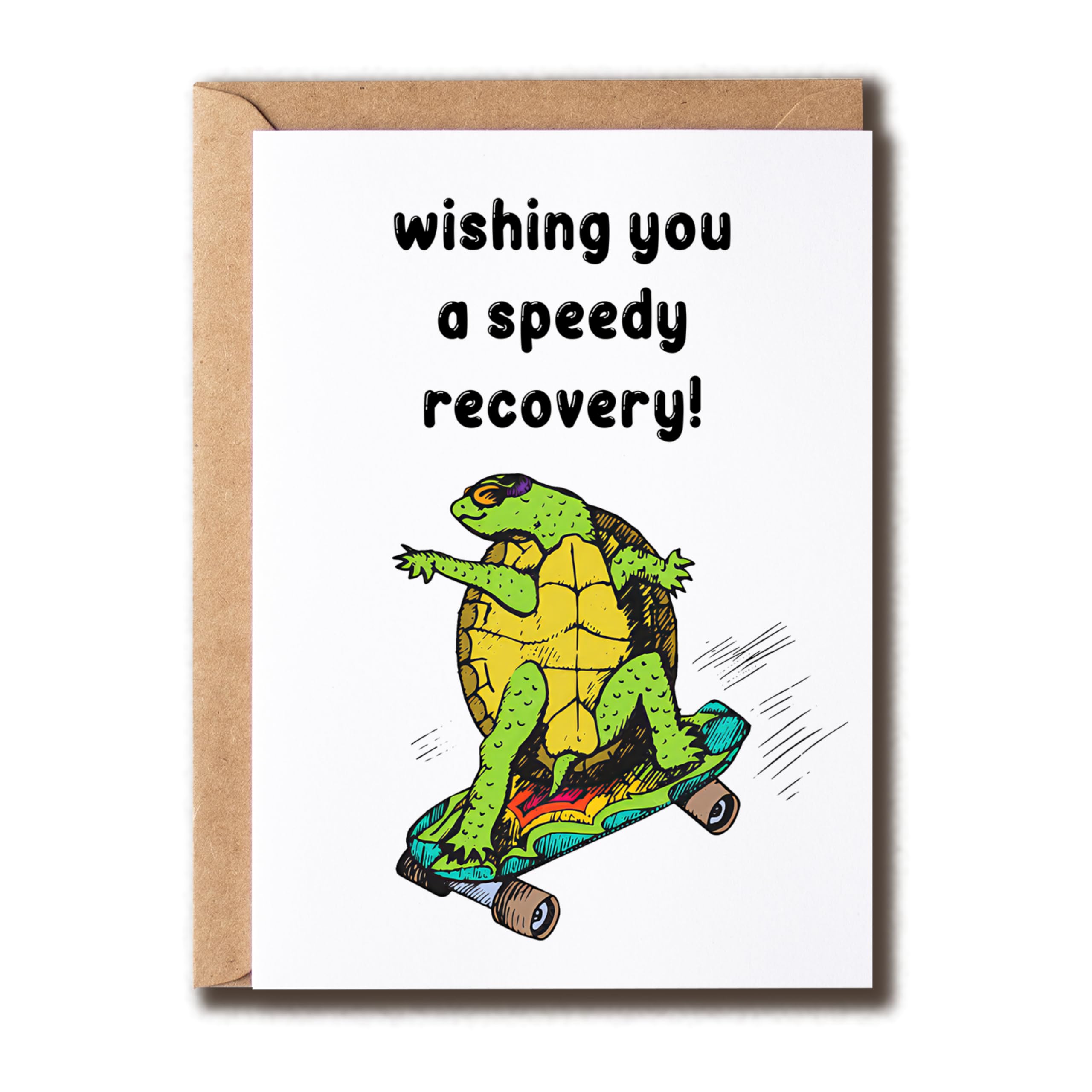 Amazon.com : GoGiDesigns Wishing You A Speedy Recovery Card