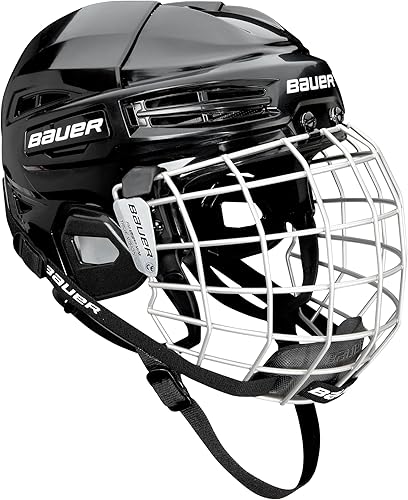 Bauer IMS 5.0 Casco de hockey Combo con máscara facial, Senior