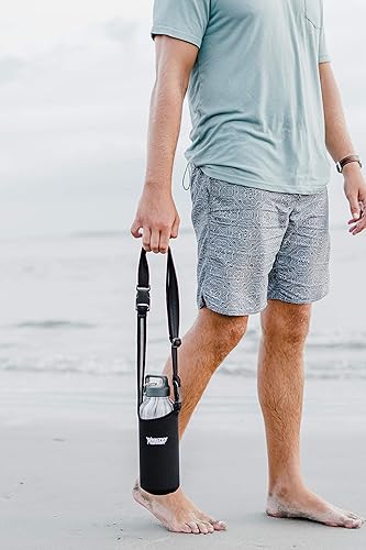 Miniatura 2 de Healthy Human Botella de agua Take Me With U Sling - Grande, Negro