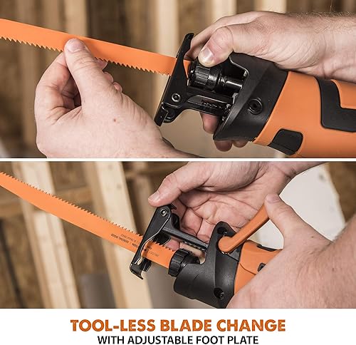 Miniatura 9 de Evolution Power Tools R230RCP - Sierra de vaivén con 4 cuchillas