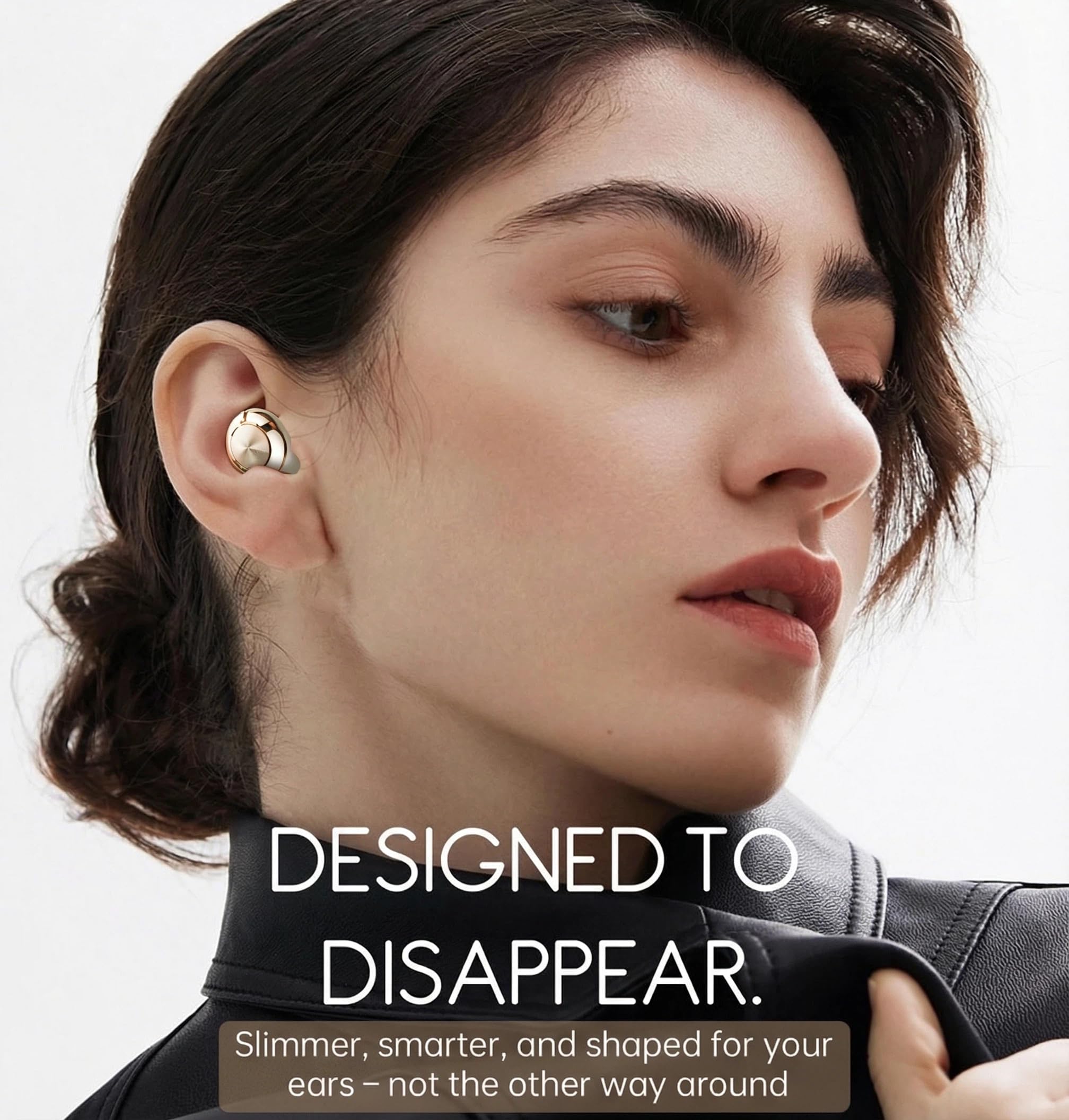 Adjustable Ear Plugs for Sleeping 14-35dB SNR,Reusable Silicone Noise Cancelling Earplugs with 8 Eartips and Case for Sleep Concerts,Work,Study,Snoring,Travel: White