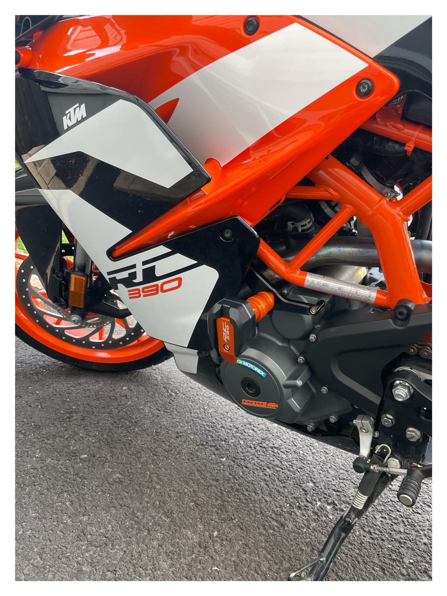 Motorcycle Ktm Rc 200 Frame Slider 2022 Frame Slider For KTM Duke