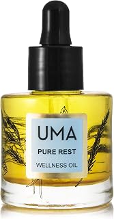 UMA Pure Rest Wellness Oil for Fatigue & Restlessness, Promotes Deep Rest Naturally | 100% Organic Ayurvedic Soothing Essential Oils (1 fl oz | 30 ml)