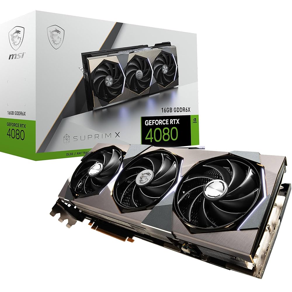 グラフィックボード・グラボ・ビデオカード MSI GEFORCE RTX 4080 SUPER Amazon | MSI GeForce RTX 4080 Super Expert グラフィック