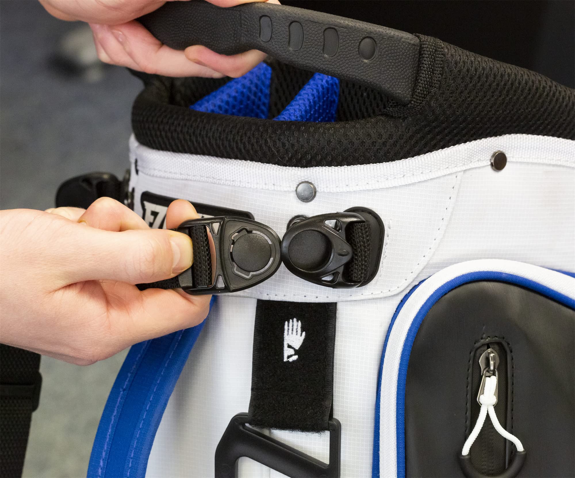 EZE Glide Eze 74 Lite Hybrid Support de Golf/Sac à Cartes avec 14 Compartiments