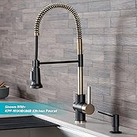 Vista 2 de Dispensador de jabón y loción Kraus para cocina en acero inoxidable, KSD-41SS