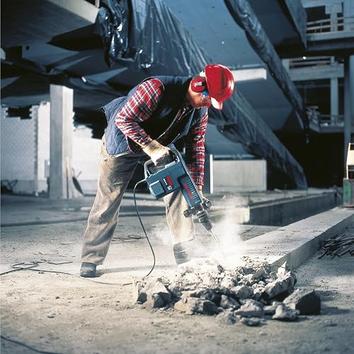 Bosch Professional GSH 11 E demolition hammer (with SDS max, flat chisel, 16.8 J impact energy, 1,500 W, in case) - 3
