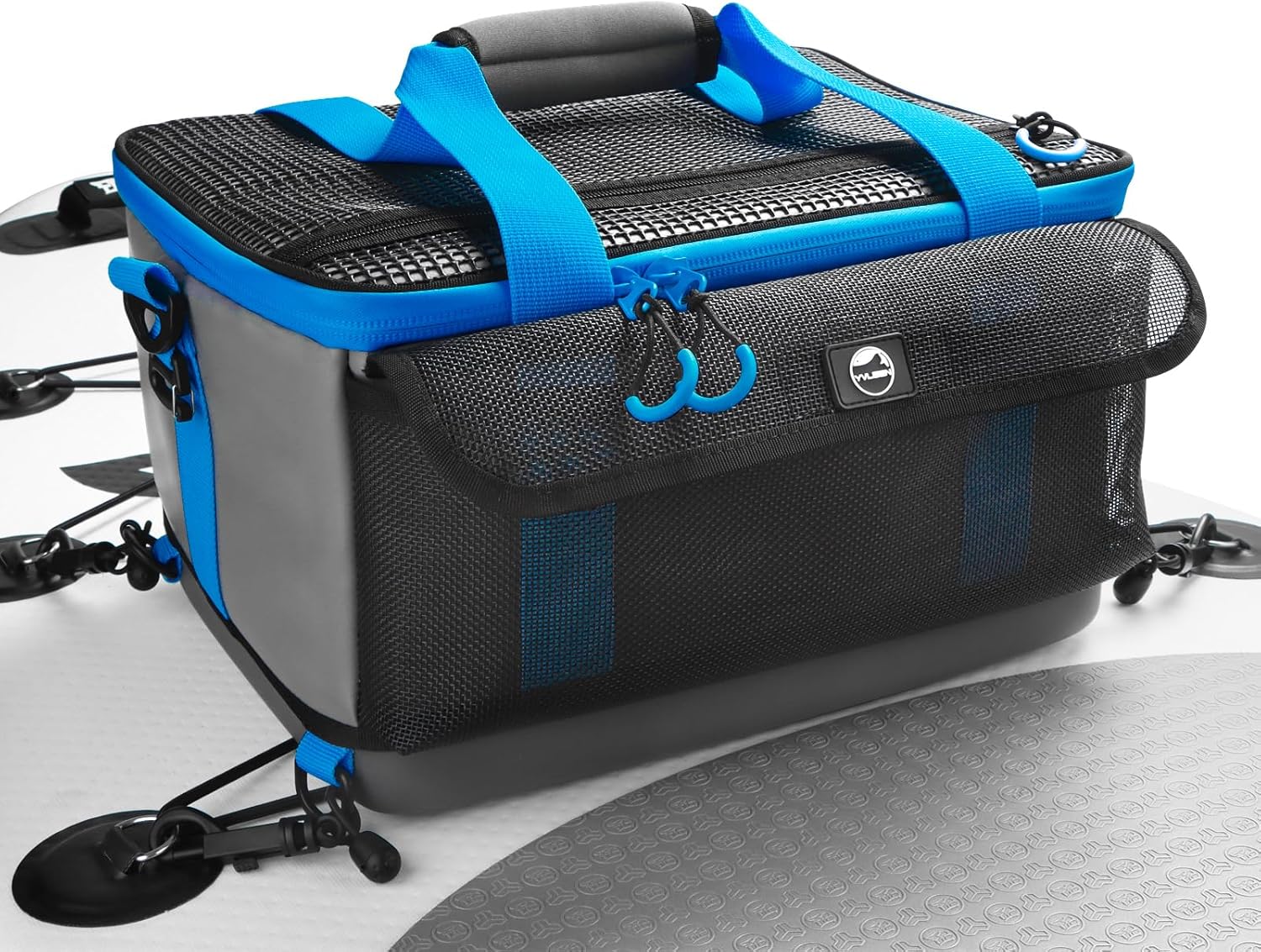YVLEEN Paddle Board Cooler, Upgraded Waterproof Hard Bottom, SUP Cooler Durable PVC Material Paddle Board Deck Bag with Mesh Front Pocket, Super Capacity for paddleboards and Kayaking Accessories