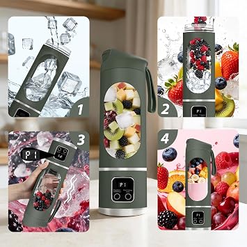 Personal Blender 500ml, USB-C, Ice Crush