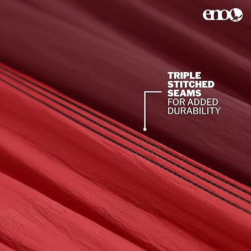 Miniatura 5 de ENO Hamaca DoubleNest con correas Atlas, ligera, portátil, hamaca de 1 a 2 personas, para camping, senderismo, mochileros, viajes, un festival o la