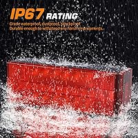 Vista 5 de LINKITOM Kit de luces LED sumergibles para remolque, luces traseras y direccionales súper brillantes totalmente impermeables para remolque de barco