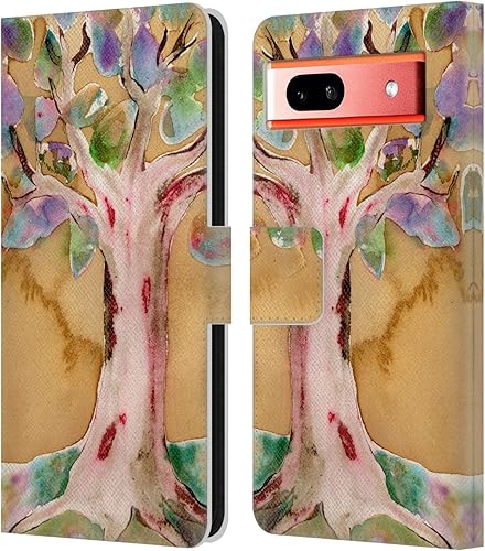 Miniatura 7 de Head Case Designs Officially Licensed Wyanne Quiet Nature 2 Leather Book Wallet Case Cover Compatible with Google Pixel 7a