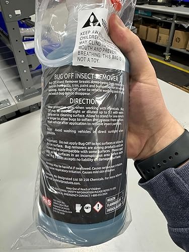 Miniatura 6 de P&S Professional Detail Products - Bug Off - Removedor de salpicaduras de insectos, rompe las concentraciones pesadas de salpicaduras de insectos,