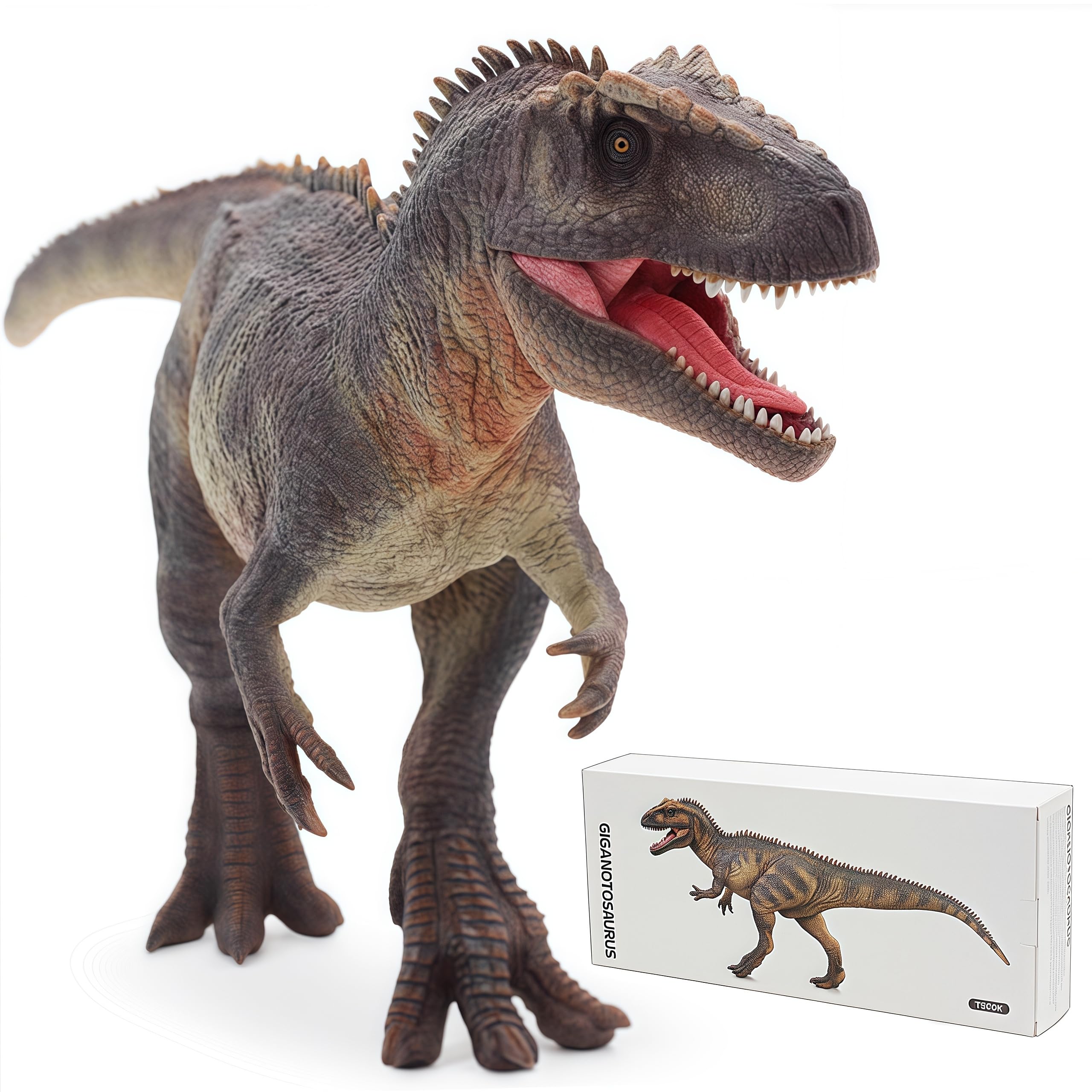 恐竜フィギュア Amazon.co.jp: ふたご座&天才 ギガノトサウルス アクション