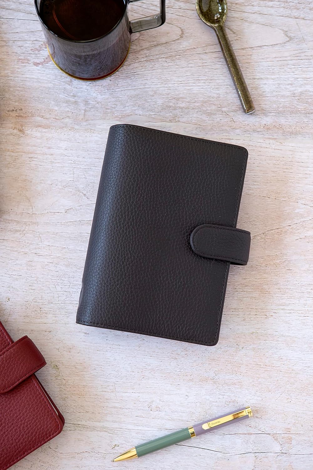Filofax A5 Norfolk Organiser - espresso
