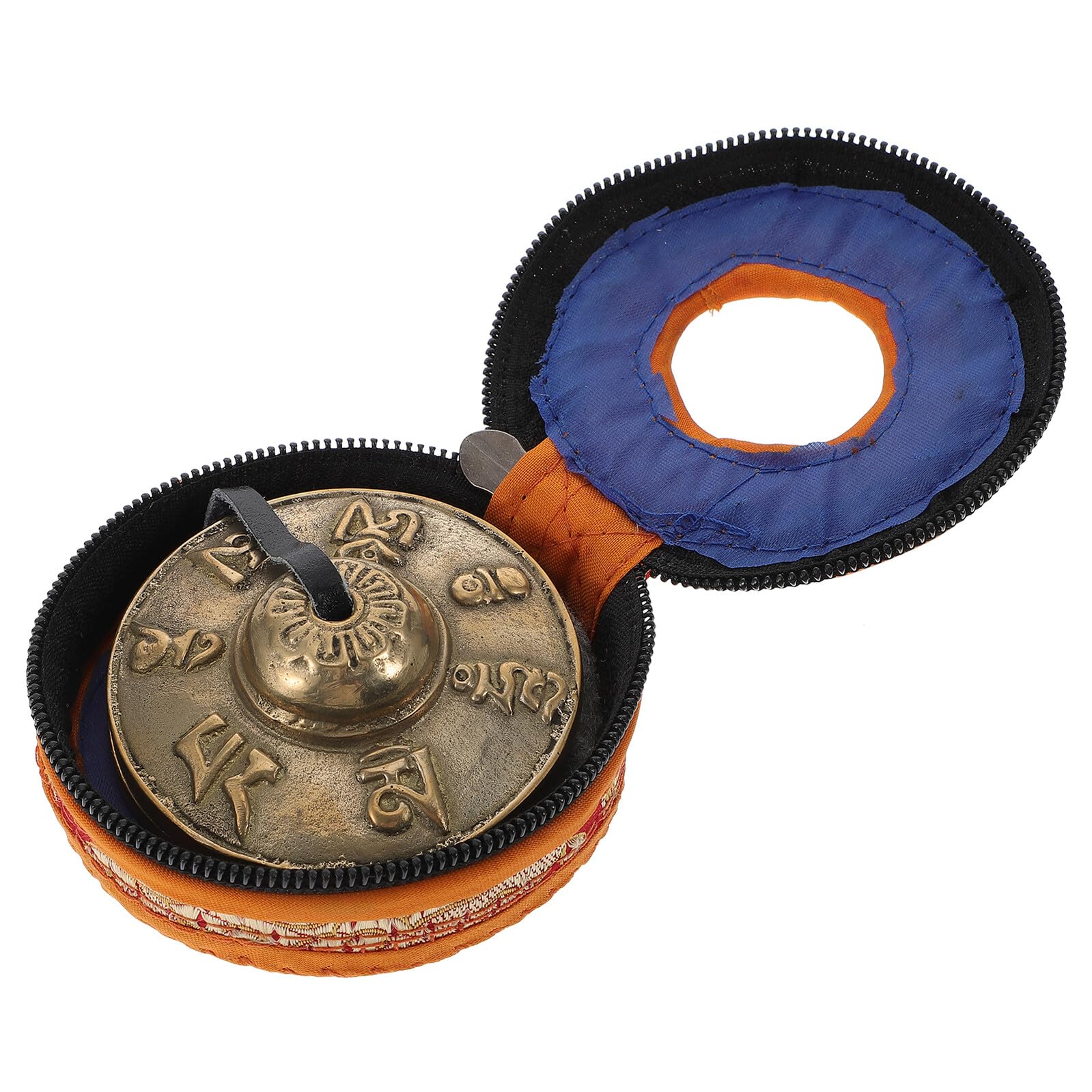 Campane Tibetane Nepalesi per Meditazione Yoga Strumento Percussione Religioso in Spesso Suono Chiaro Leggero e Compatto Facile da Usare e Trasportare per Relax e Pratiche