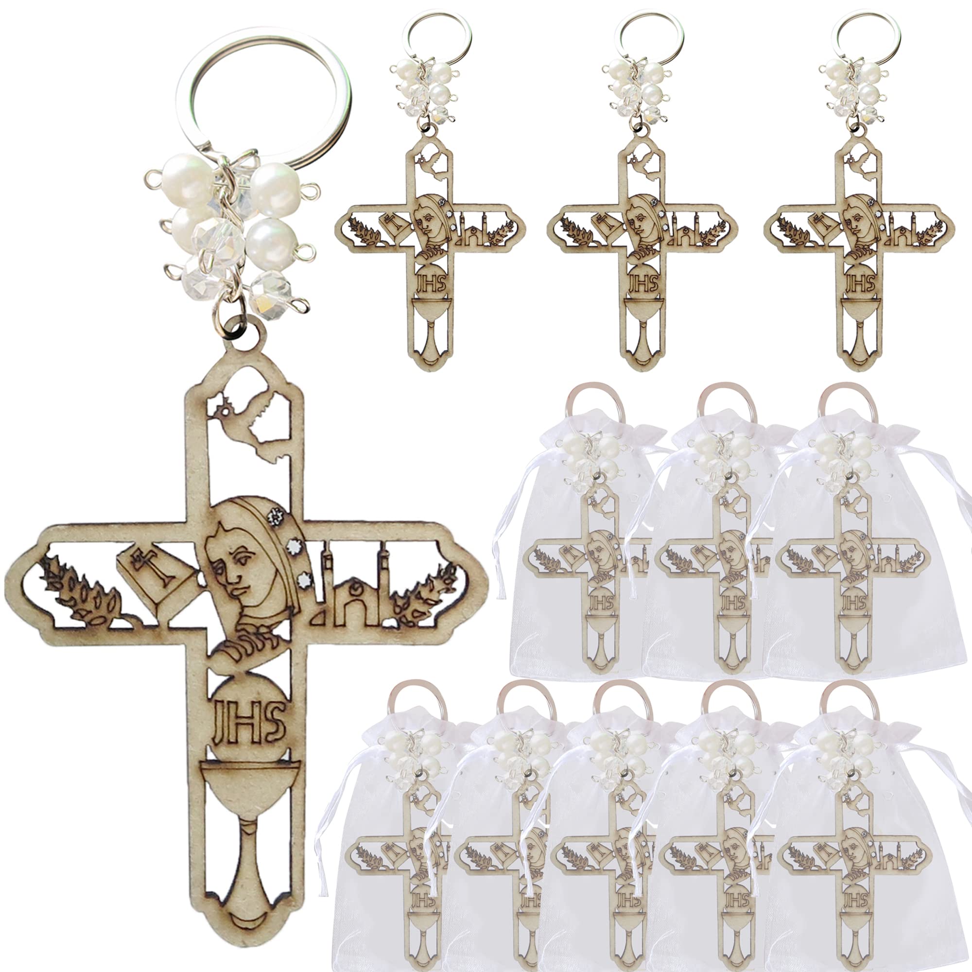 Amazon.com: First Holy Communion Chalice Keychain Favor (12 PCS