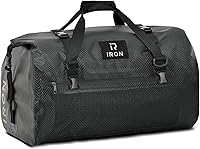 Vista 22 de IRON JIA'S Bolsa Seca para Motocicleta – Bolsa de Lona Impermeable y Bolsa Trasera de Equipaje, Bolsas de Sillín con Cierre Superior Enrollable