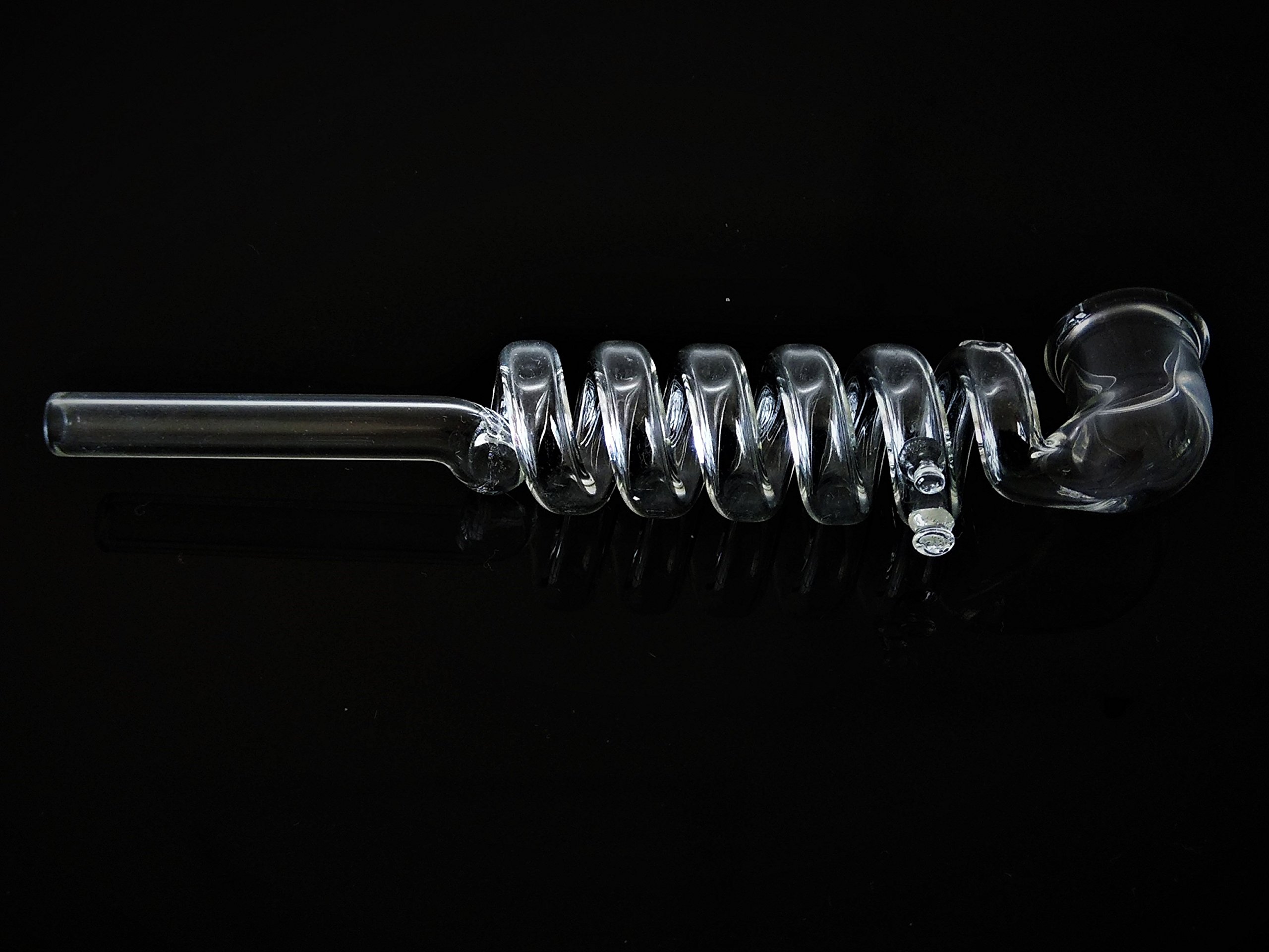 OutonTrip 6" Glass Smoking Pipe - Transparent -3