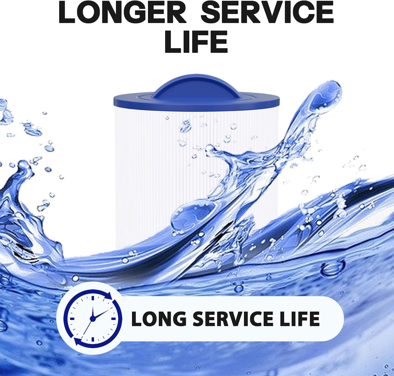 Spa Filter Compatible with 6CH-502, FC-0311, PAS502SV, PAS502SV-M, Baleen AK-90161, Magnum AR50, Master Deluxe M60506, Tidal Fit Swim 06-0006-12, 2 Pack - Image 6