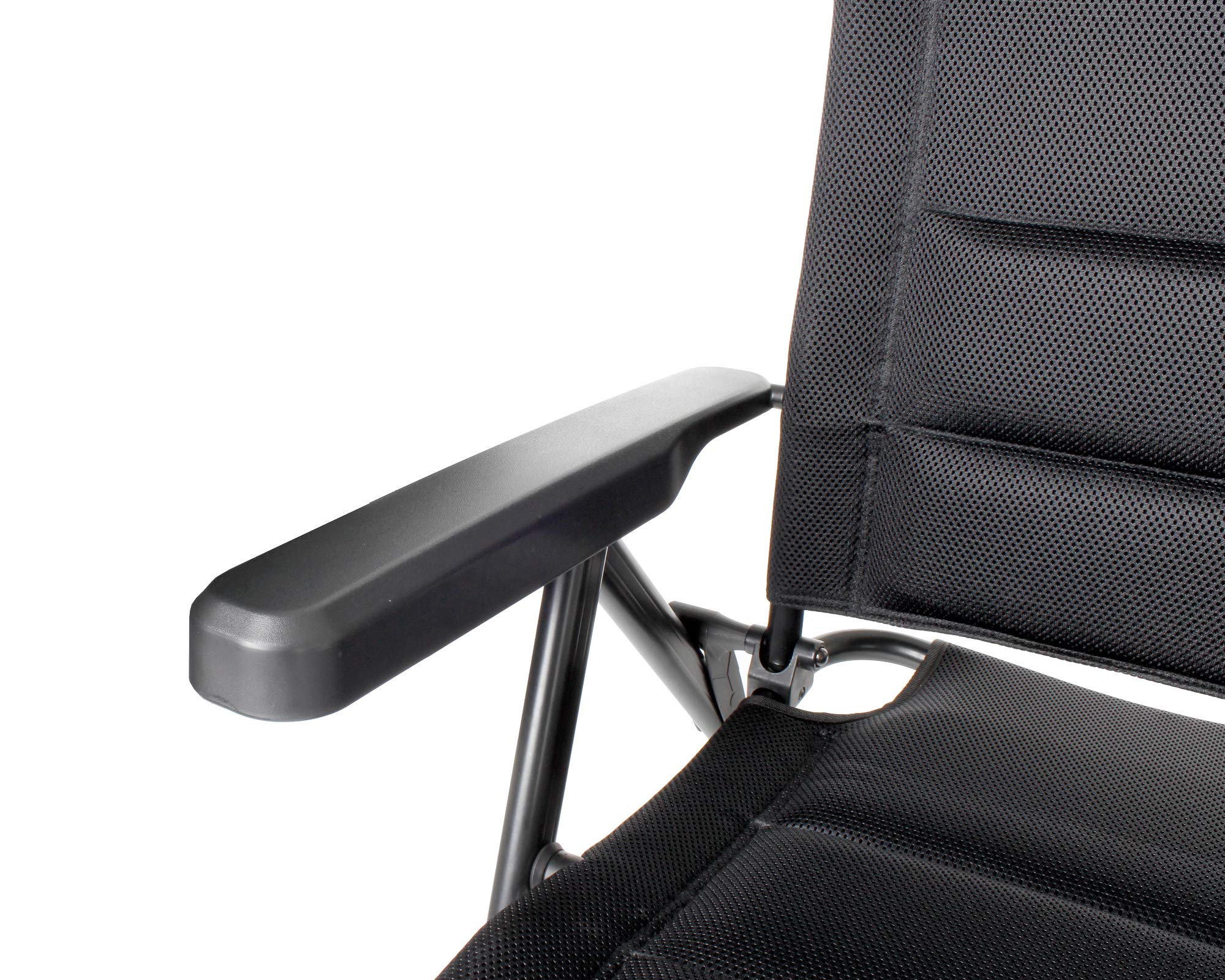 Brunner Aravel 3D Ergonomiczne krzesło kempingowe, L, Czarny