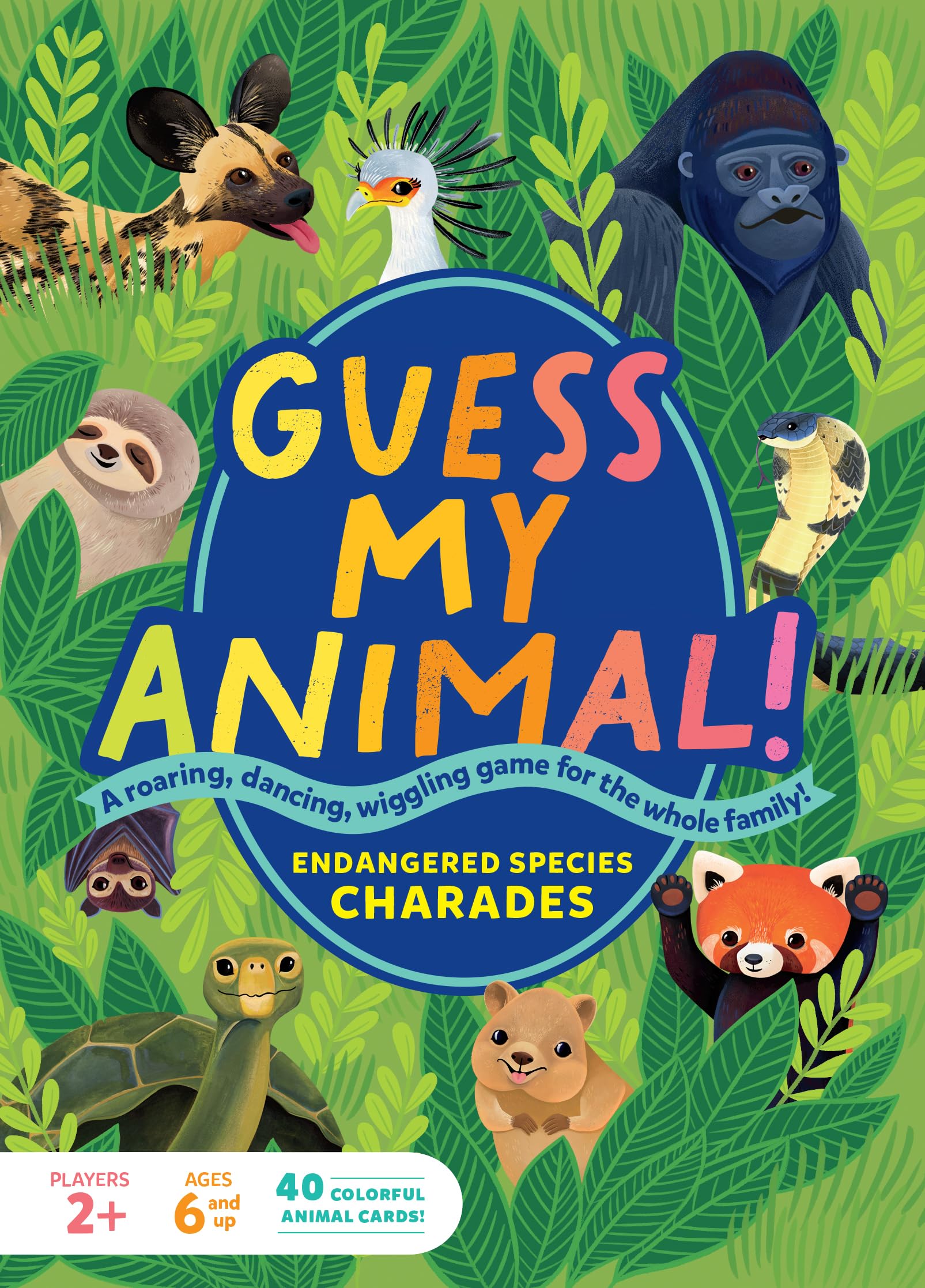 Guess My Animal!: Endangered Species Charades; A Roaring, Dancing, Wiggling Game for the Whole Family! (Storey Publishing)