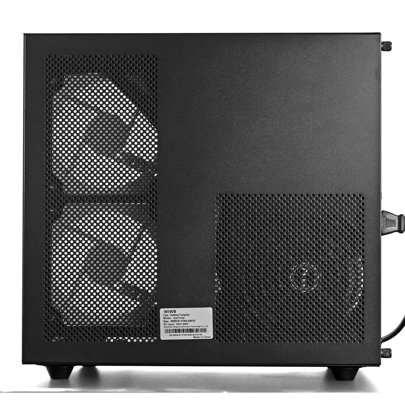 Gaming PC Desktop Computer - Ryzen 5 5500, Radeon RX 6500XT 4GB, 16GB DDR4 RAM, 1TB NVME SSD, Prebuilt Tower Computer (Black)