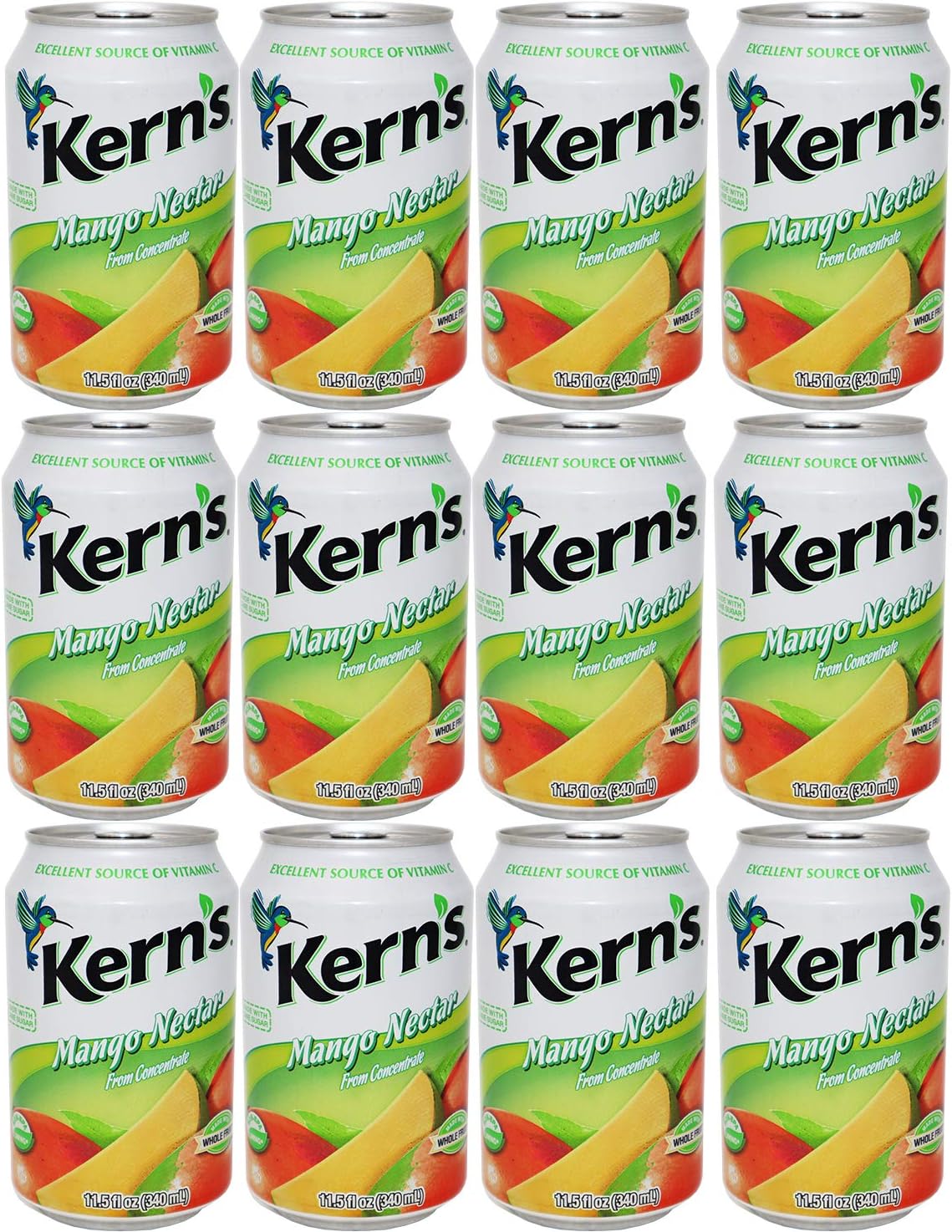 Kern'sMango Nectar 11.5 Oz (Pack of 12)