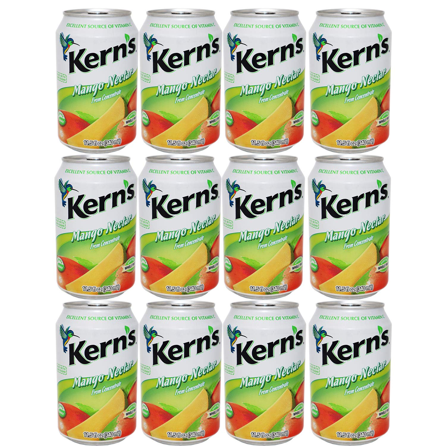 Kern'sMango Nectar 11.5 Oz (Pack of 12)