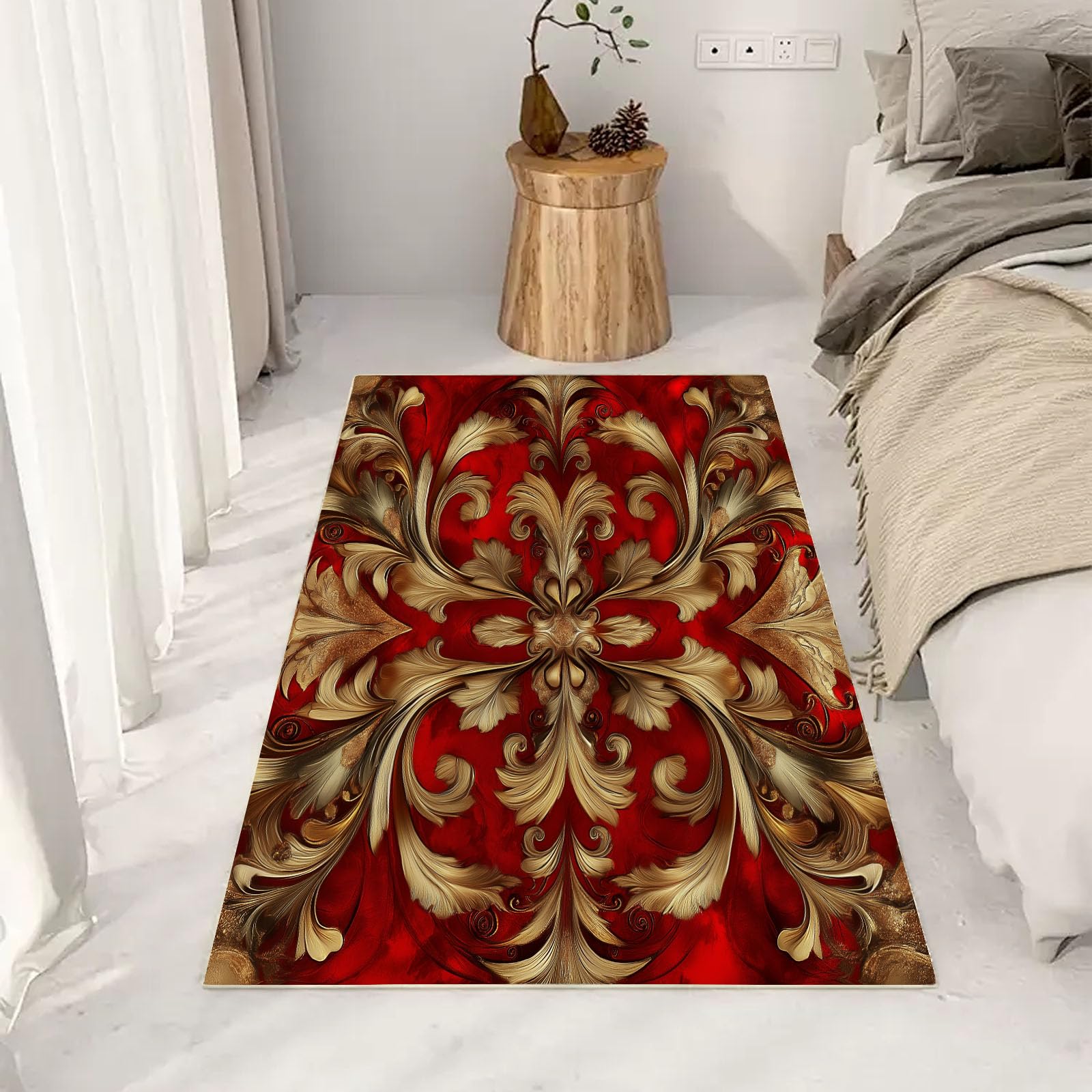 Tapis de sol européen lavable et antidérapant pour cuisine 160x220