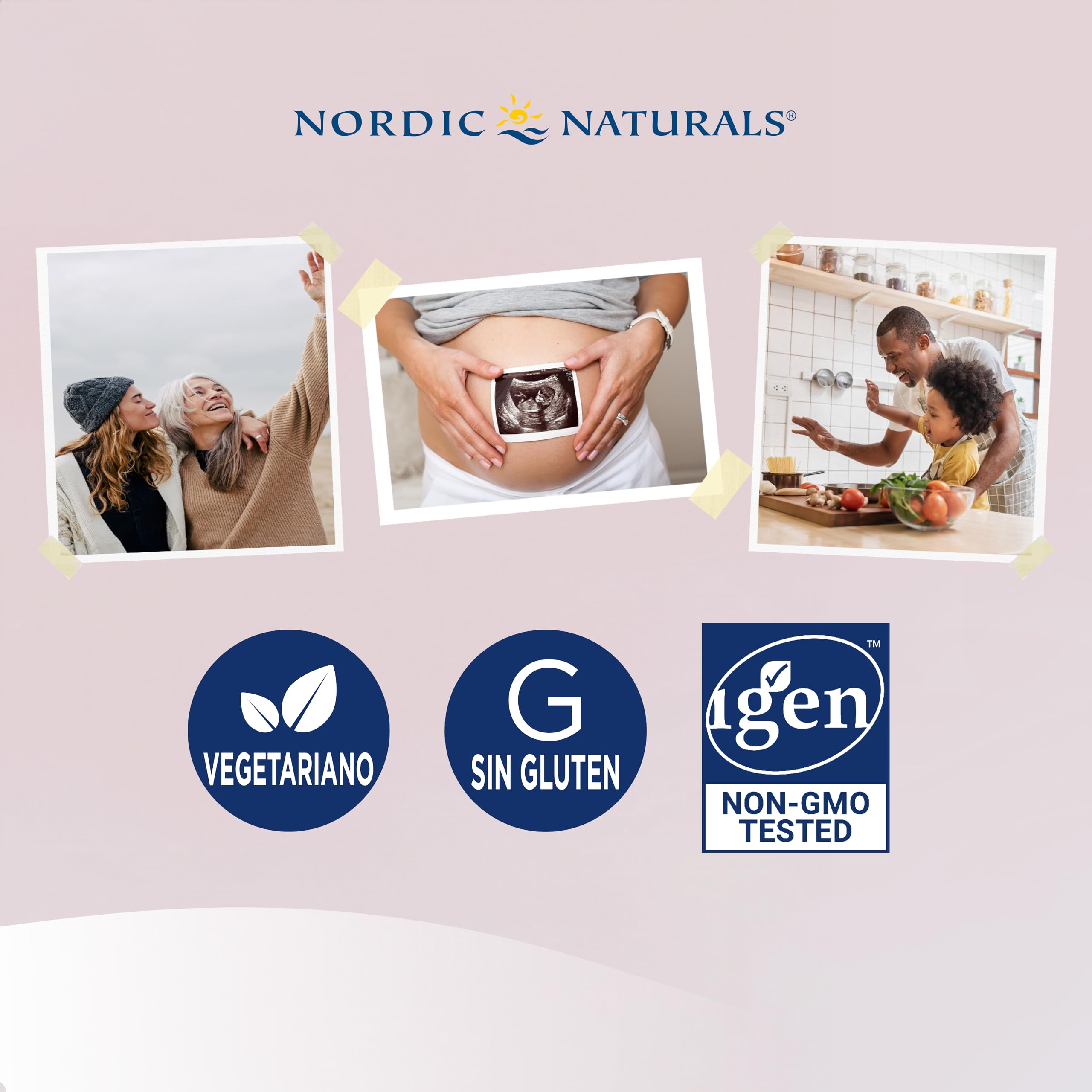 Nordic Naturals, Vegetarian Baby-DHA, de Aceite de Algas, con EPA y DHA, 30ml, Testado en Laboratorio, Sin Soja, Sin Gluten, No GMO