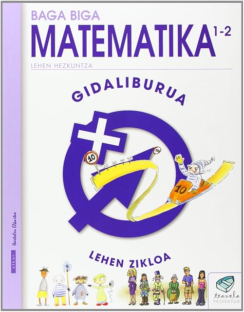 Portada de Lh 1/2 -Txanela- Matematika Gi