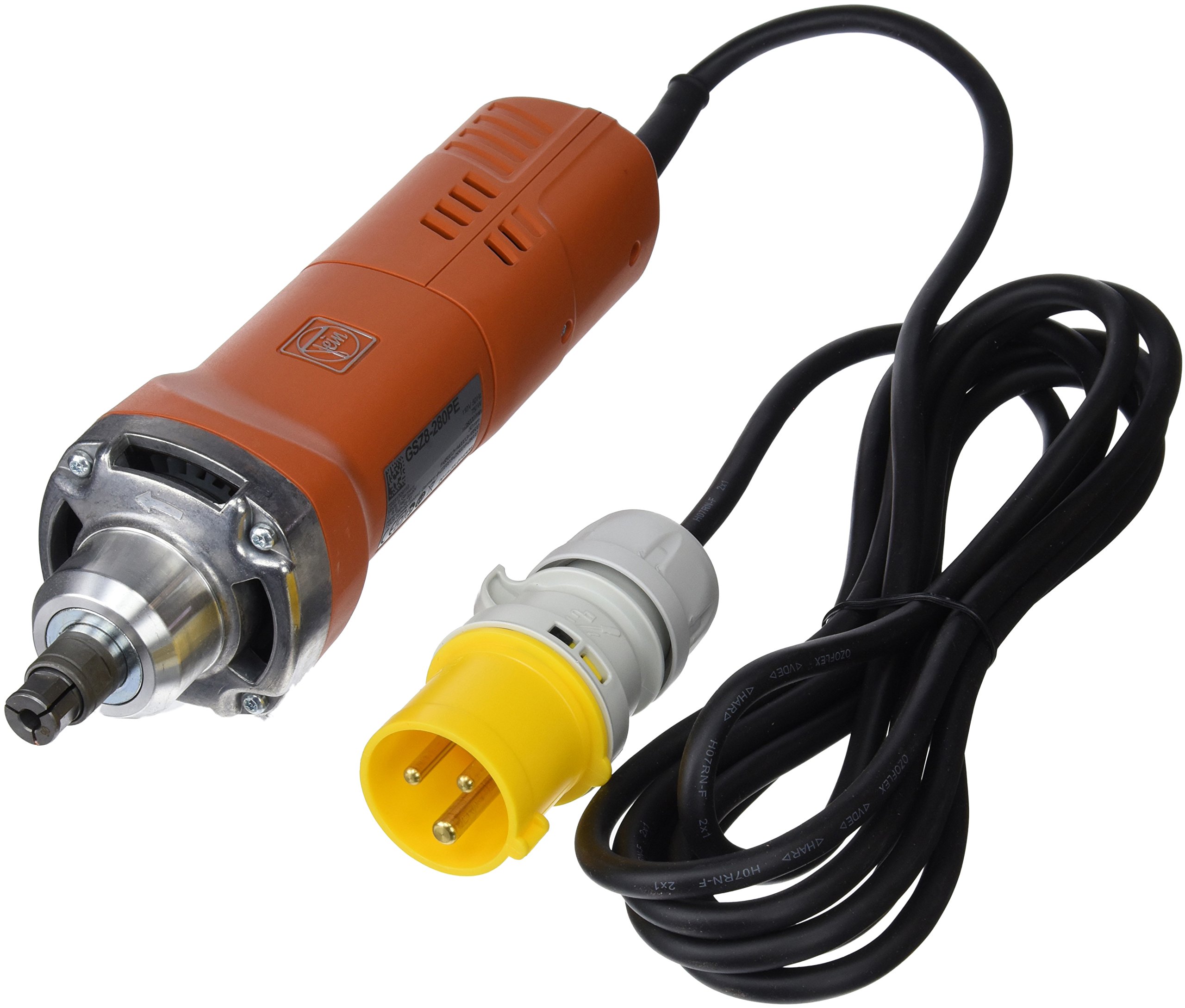 FEIN 72231760241 GSZ8-280PE/N24 50H Die Grinder, 110 V, Orange