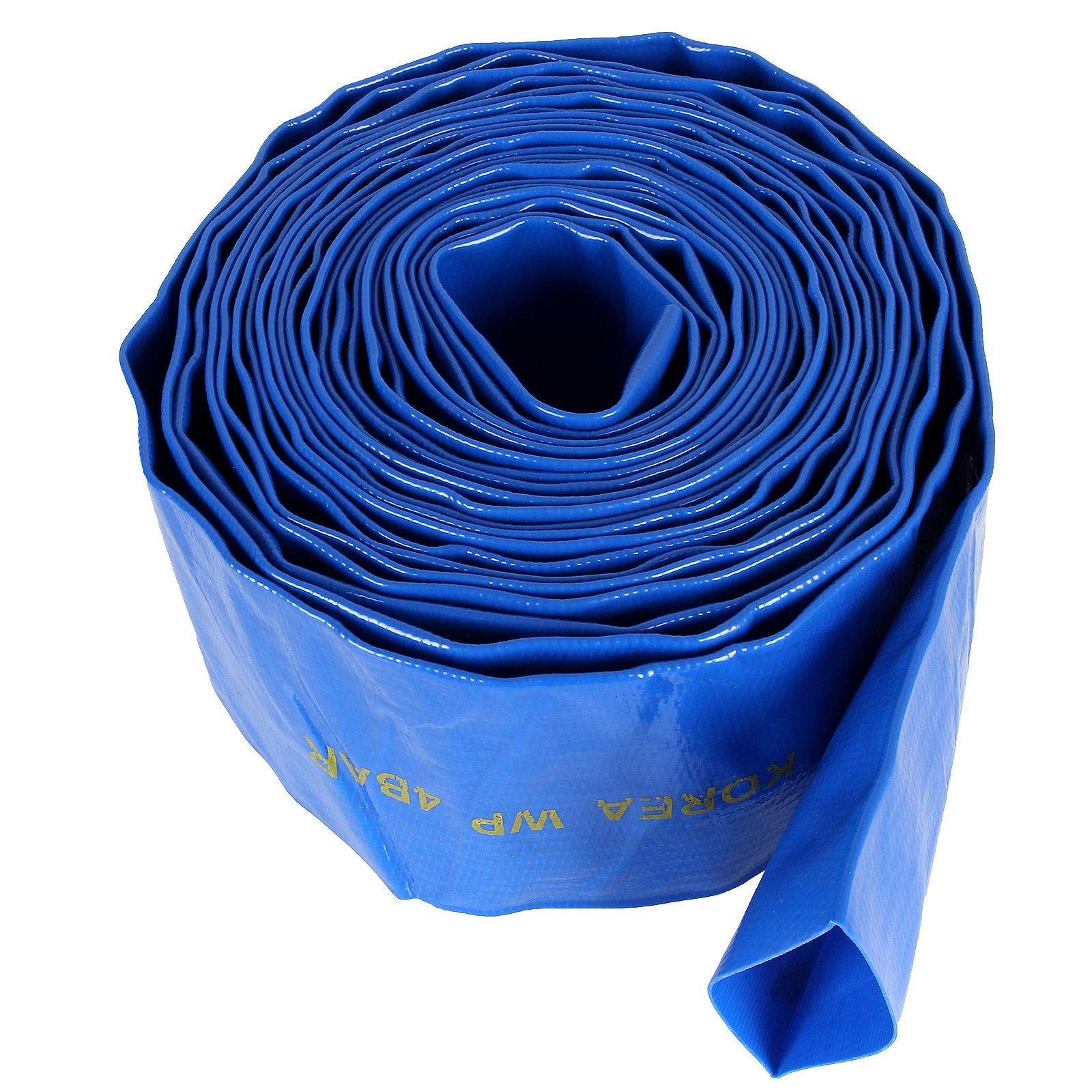 Buy Abuff 3" ID Dia x 32 FT Blue PVC Backwash Hose for Swimming Pools