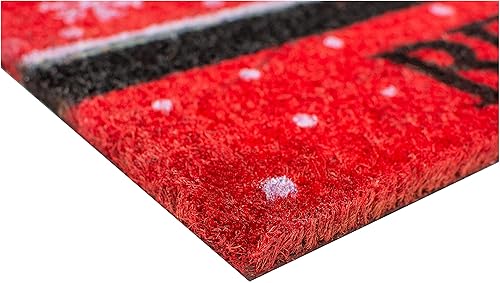 Miniatura 5 de Calloway Mills 101812436 Believe Felpudo de 24 x 36 pulgadas, rojoblanconegro