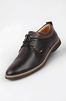 Men's Formal Lace Up Oxford Shoes for Office|Meetings|Daily|Comfort|Fashion|Stylish|Parties|Outdoor|Occasions|TPR Welted Sole (6-13 UK)