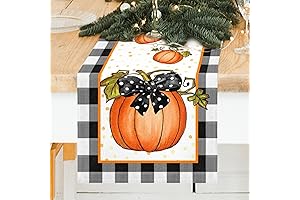 Thanksgiving Table Runner in Vibrant Fall Hues
