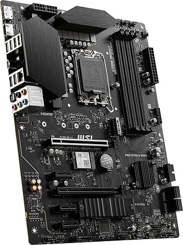 Miniatura 4 de MSI PRO Z790-S WiFi ProSeries Placa base (compatible con procesadores Intel de 121314 generación, LGA 1700, DDR5, PCIe 5.0, M.2, LAN de 2.5Gbps, USB