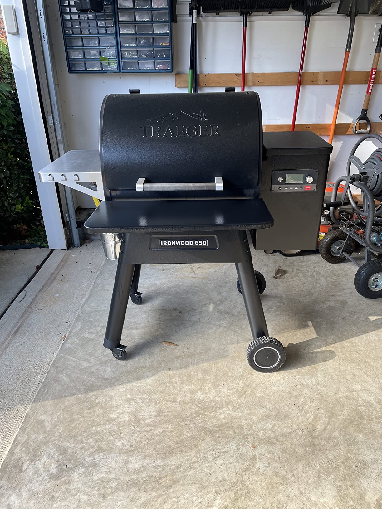 10/mo Finance Traeger Pellet Grills BAC362 Folding Shelf, 25” L x 12
