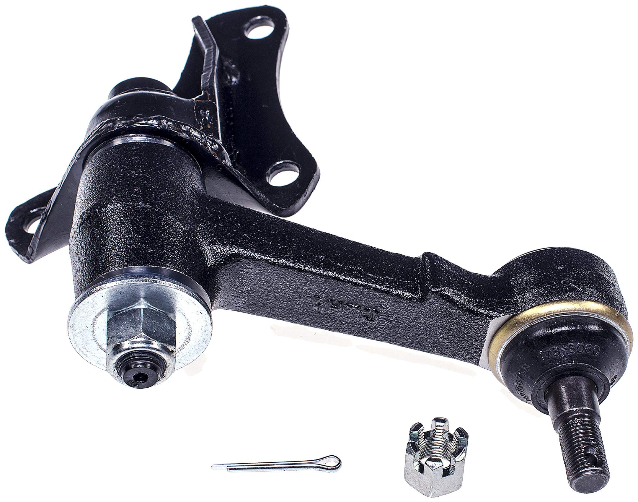 Dorman Premium IA9738PR Steering Idler Arm and Bracket Assembly Compatible with Select Dodge/Mitsubishi Models - Idler Arm Assembly - Steering Idler Arm And Bracket Assembly - This steering idler arm and bracket assembly is engineered to match the fit, function and performance of the original assembly to help restore proper steering function on specific vehicle years, makes and models.