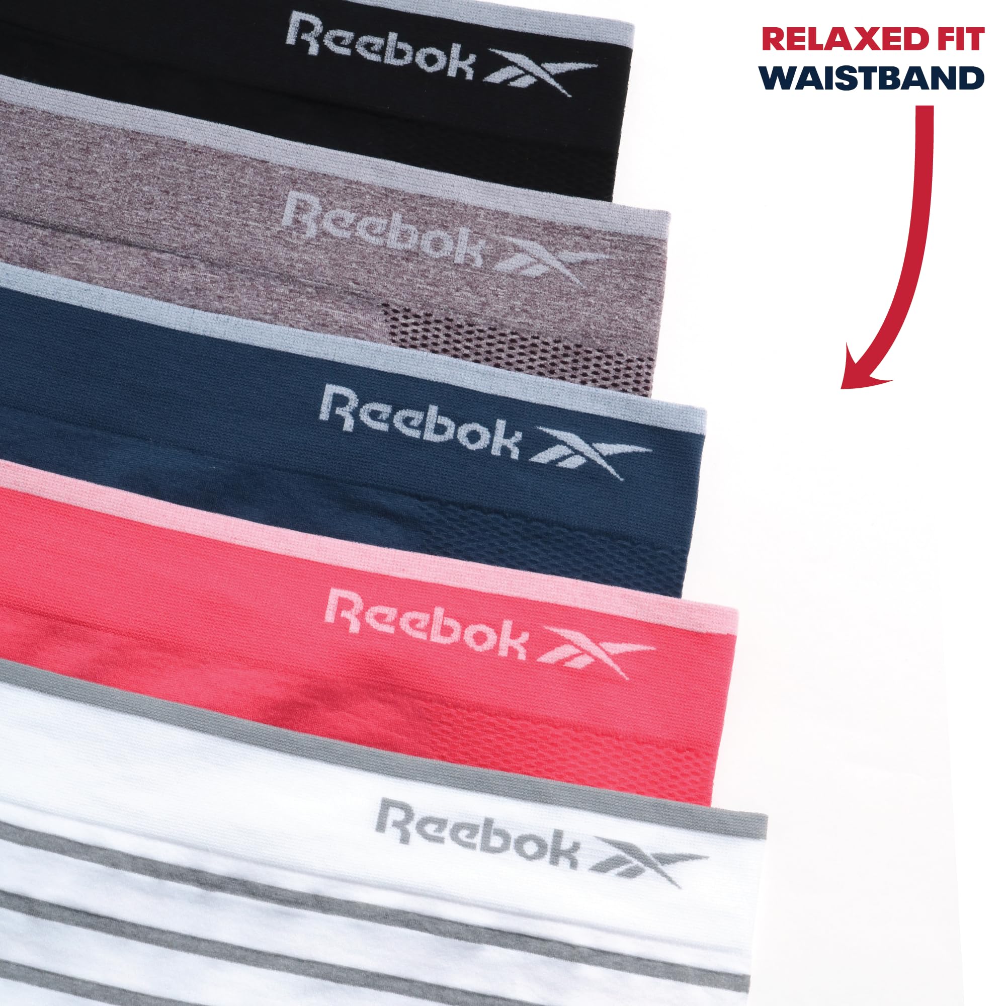 Reebok Rdw 5pk S Boyshort Ropa Interior para Hombre Mujer (Pack de 5)