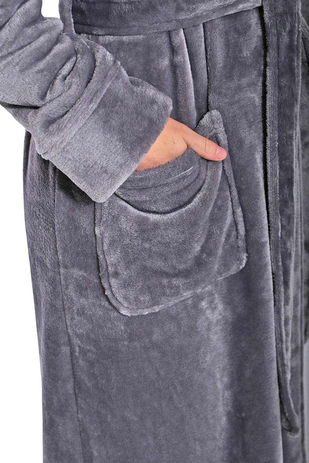 Turquaz Oversize Premium Luxury Ultra Soft Warm Robes for Women Plush Fleece Bathrobe for Women with and Spacious Pockets - Image 3