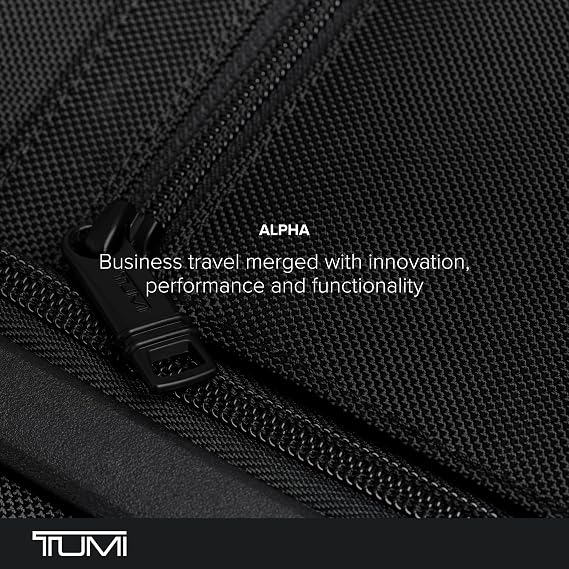 TUMI Alpha Large Expandable Checked, Navy