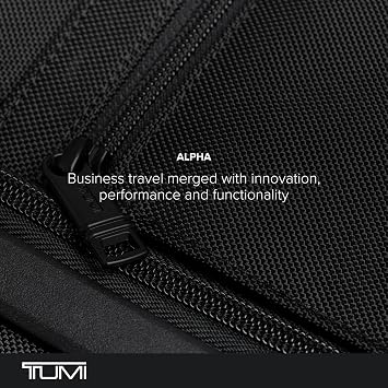 TUMI Alpha Large Expandable Checked, Navy