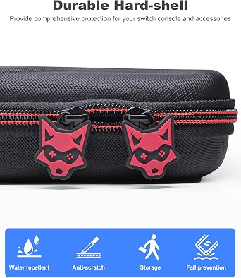 HASACOOL Carry Case for Nintendo Switch 2 Console(2025),Portable Travel Case,Protective Hard Shell Case with Storage for Console, Joy Cons, 20 Game Cards, Switch 2 Storage Bag Accessories
