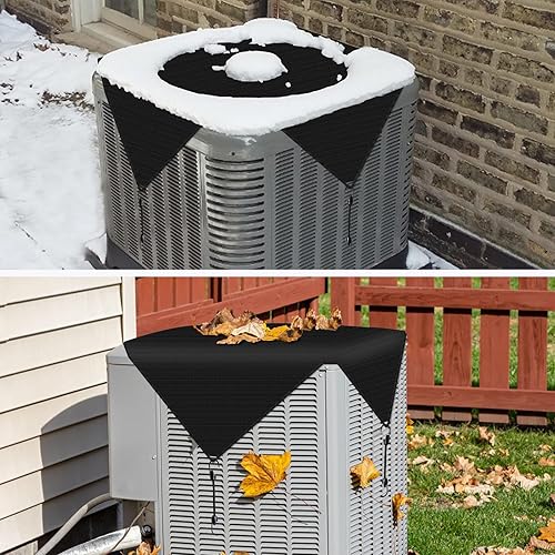 Vista 12 de COARBOR Cubierta de unidad de aire acondicionado para exteriores, de 28 x 28 pulgadas, de malla, para aire acondicionado, compresor, condensador