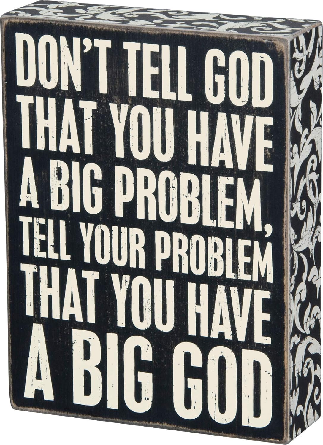 Primitives By Kathy Serenity Prayer Box Sign